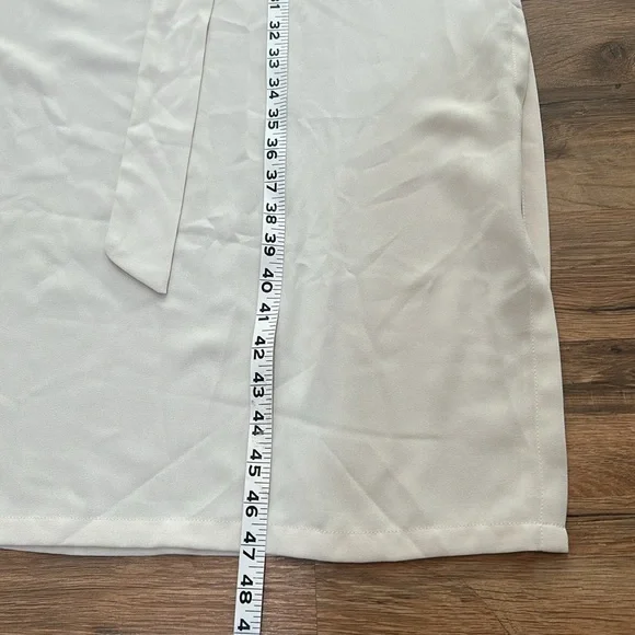 STELEN SEMI SHEER DRESS SIZE M TAN SLEEVELESS NEW - Picture 7 of 10